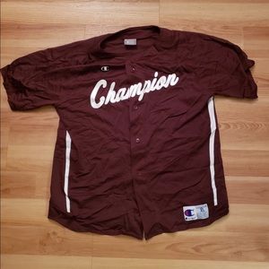 Champion baseball tee